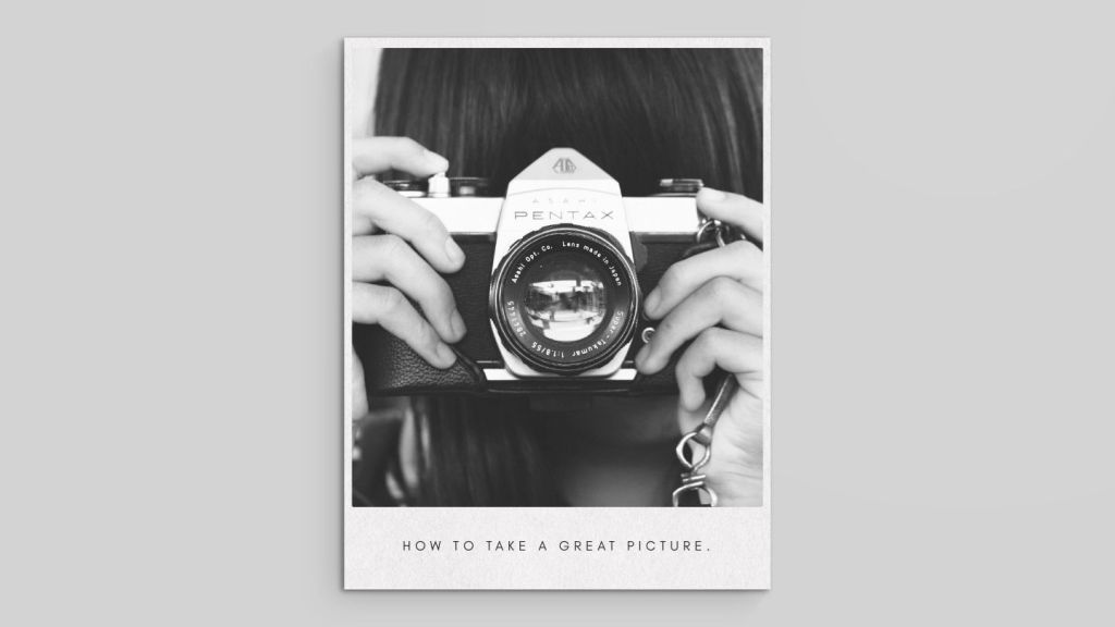 How to take a really good&nbsp;picture